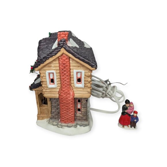 Vintage 1995 Christmas Valley Original Collectors Series Light Up Ceramic House - Picture 6 of 16